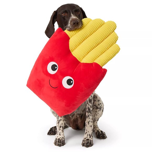 Joyhound JUMBO French Fries Squeaker Plush Dog Toy for Play & Cuddle - NWT - Picture 1 of 2